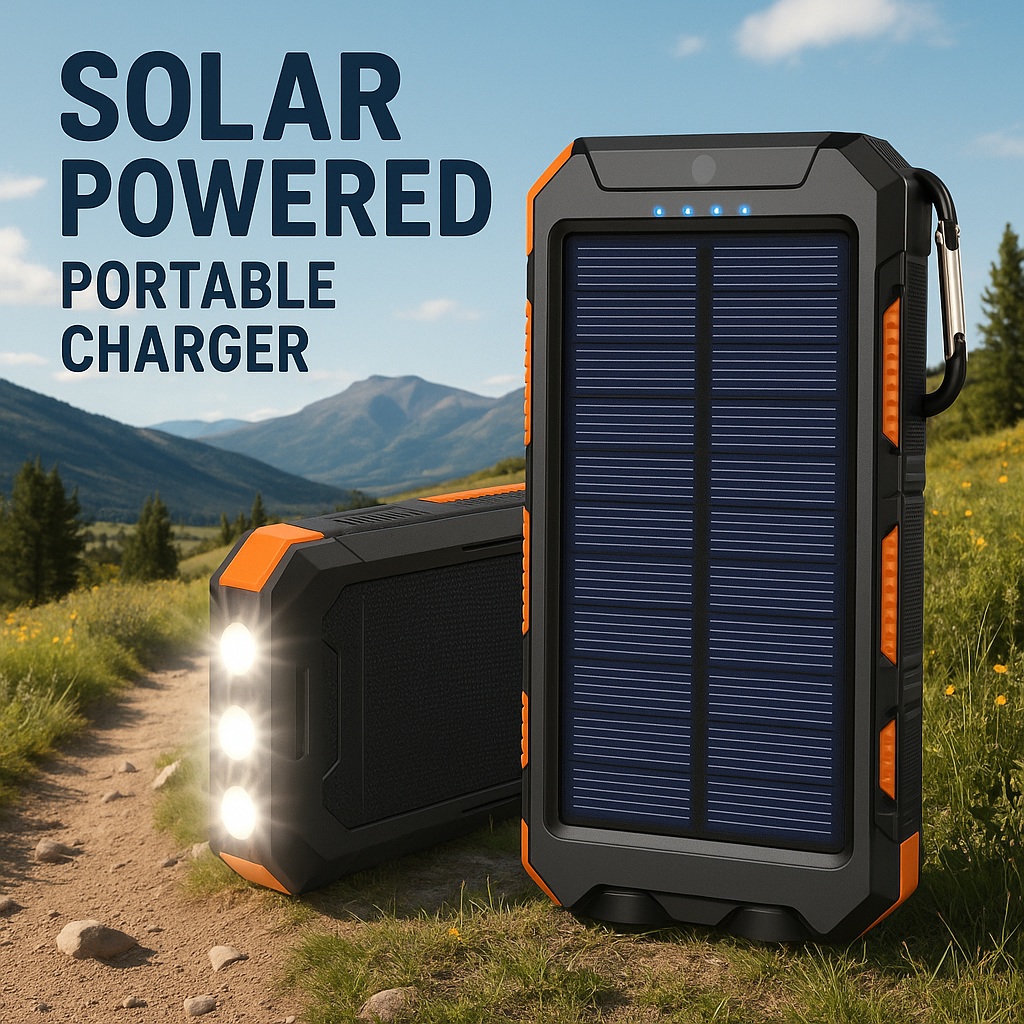 Volt Trail Solar Powerbank🌞🔋